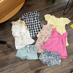 8 x 2T Toddler Girl Summer Bundle